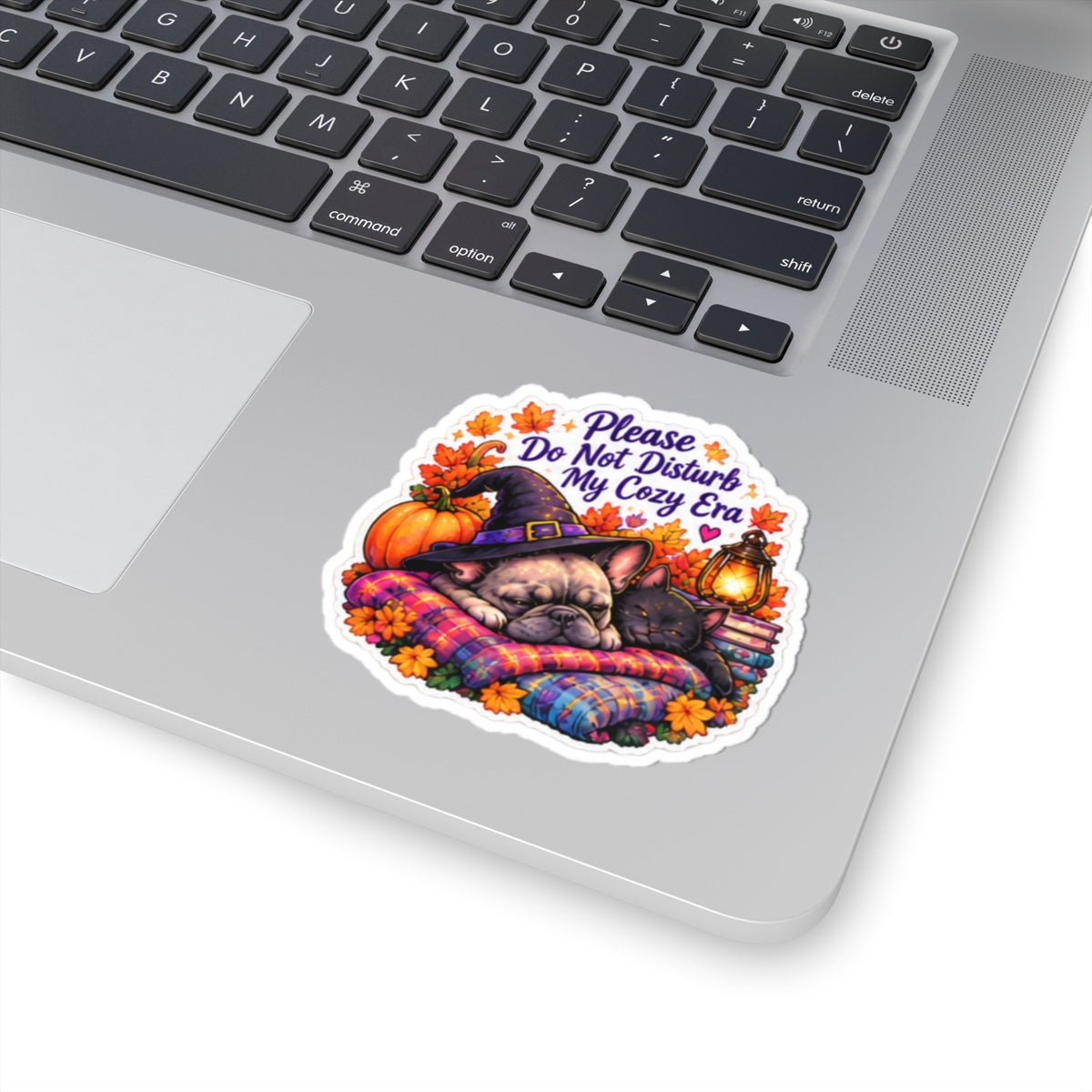 Please Do Not Disturb My Cozy Era Cozy Autumn Witch Sticker