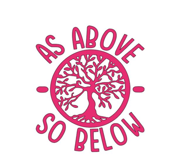 As Above So Below Witch Vinyl Decal Sticker Halloween Horror Metaphysical