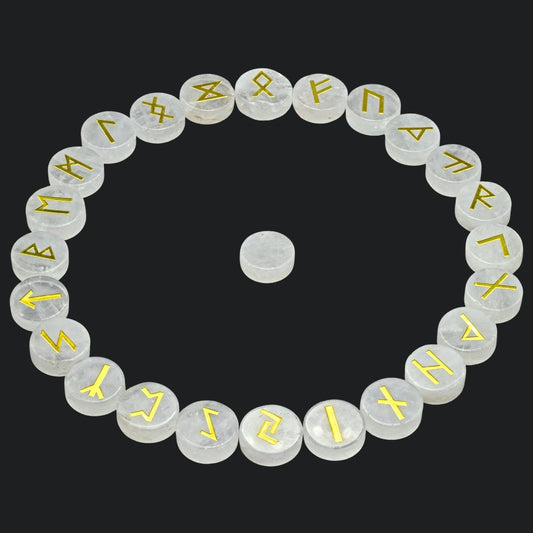 Gemstone Rune Stones ( 25 Pc Sets )
