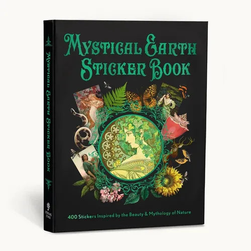 Mystical Earth Sticker Book: 400 Stickers Inspired by the Beauty & Mythology of Nature - Paperback