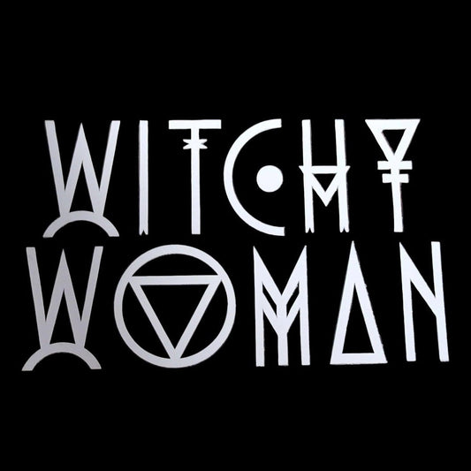 Witchy Woman Car Decal