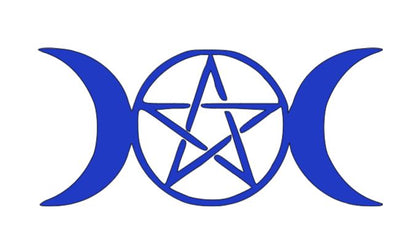 Triple Moon Vinyl Decal Sticker Halloween Horror Metaphysical