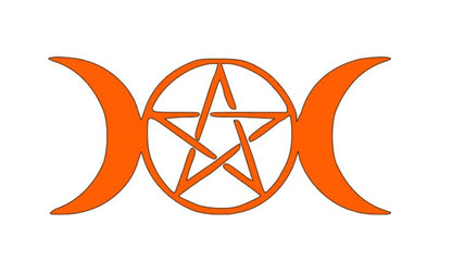 Triple Moon Vinyl Decal Sticker Halloween Horror Metaphysical