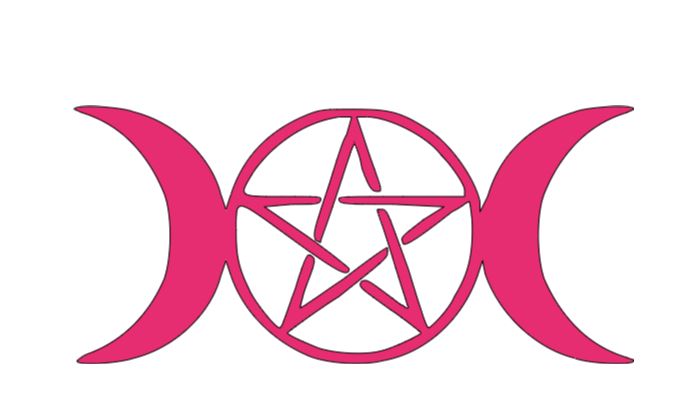 Triple Moon Vinyl Decal Sticker Halloween Horror Metaphysical
