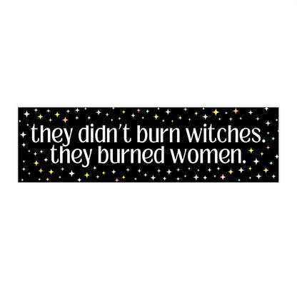 Women not Witches